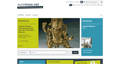 Desktop Screenshot of euromuse.net